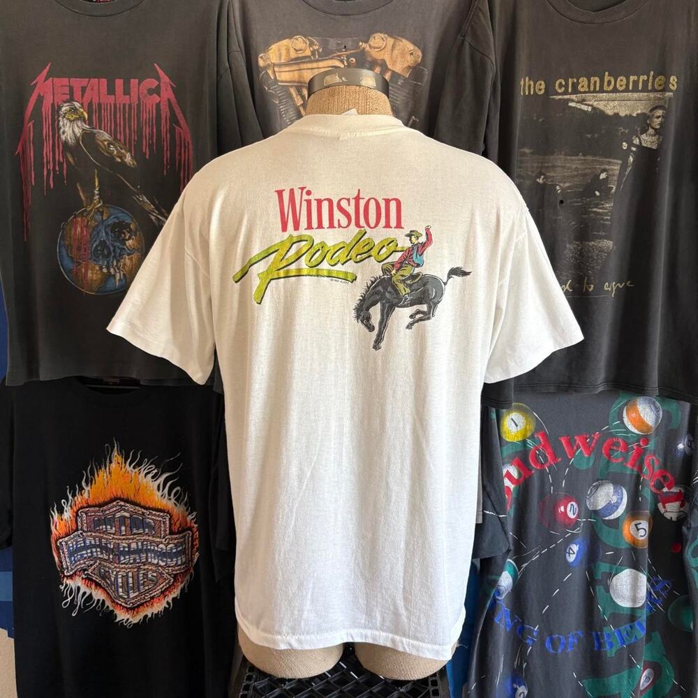 Vintage 1990s winston promo t shirt